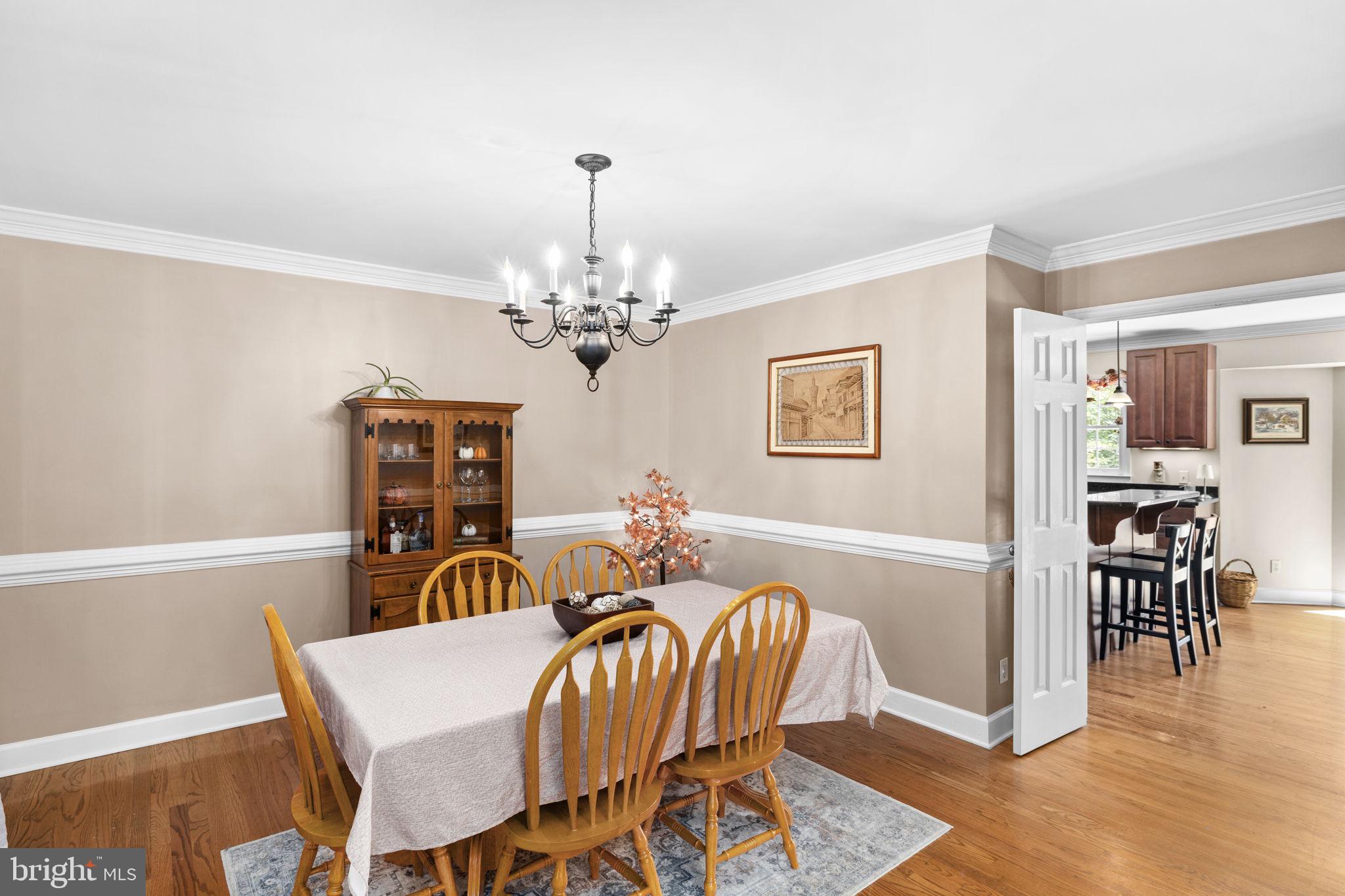 135 Old Cropps Mill Road Fredericksburg, VA 22406 - Photo 8 of 47 a view of a dining room with furniture