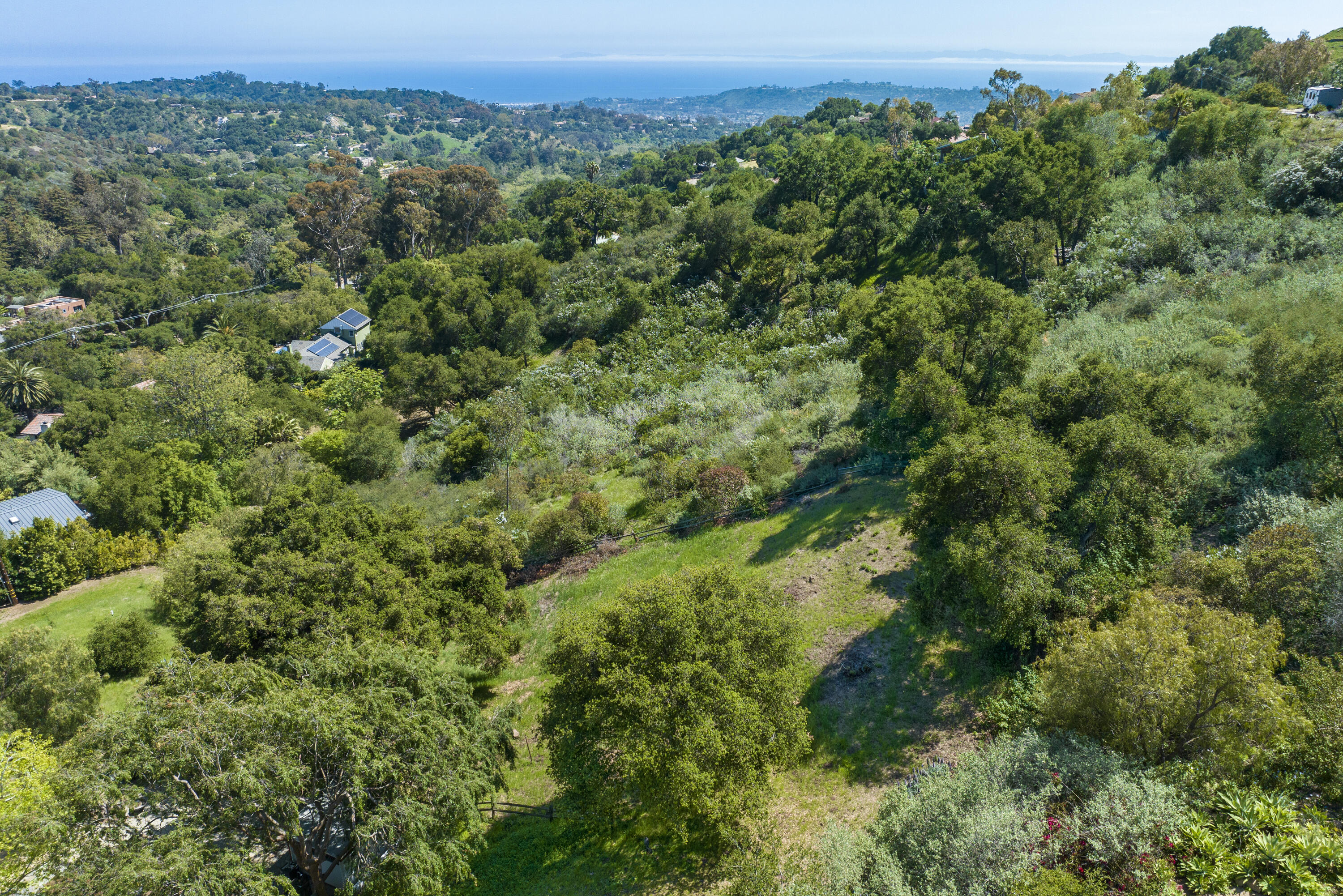 1433 Tunnel Road Santa Barbara, CA 93105 - Photo 1 of 10 an aerial view of a house with a yard