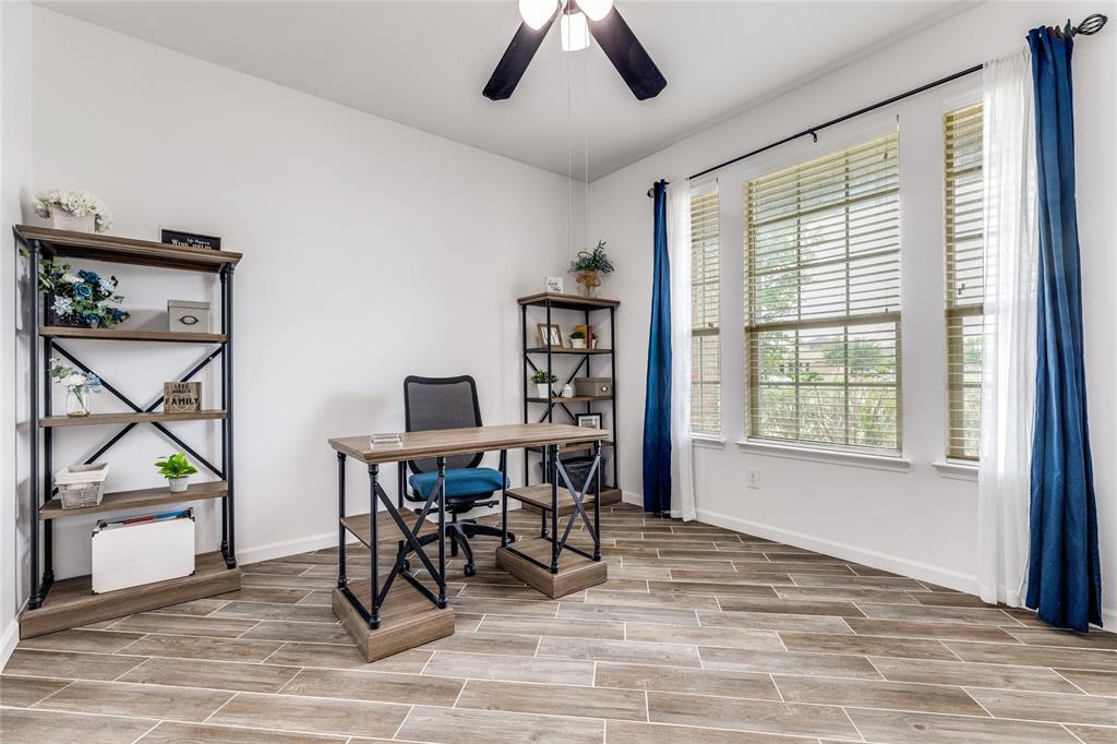 1800 Rodeo Drive Anna, TX 75409 - Photo 7 of 33 Downstairs office separate from bedrooms and commotion.