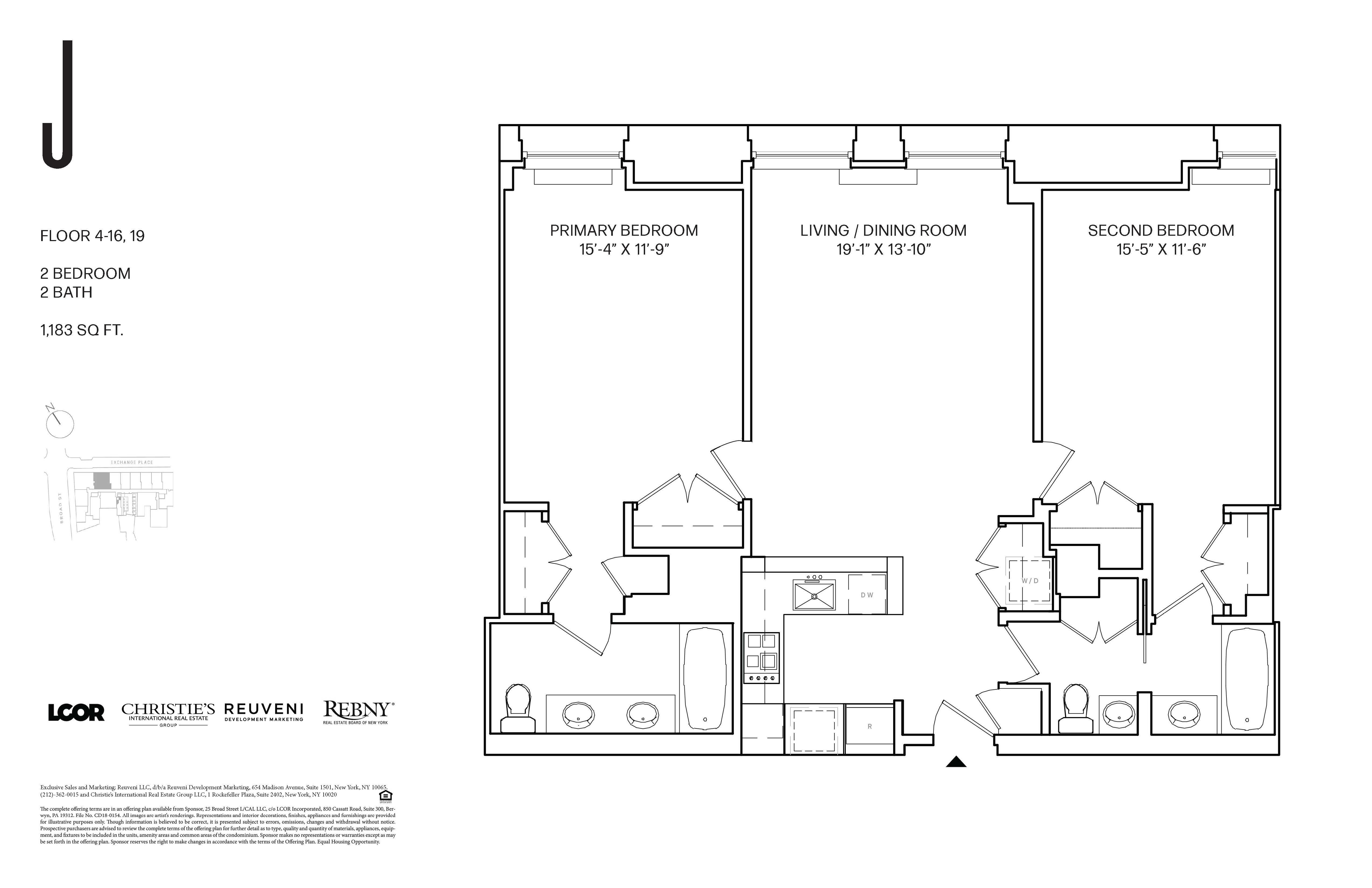 25 Broad Street, Unit 19J Manhattan, NY 10004 - Photo 7 of 7