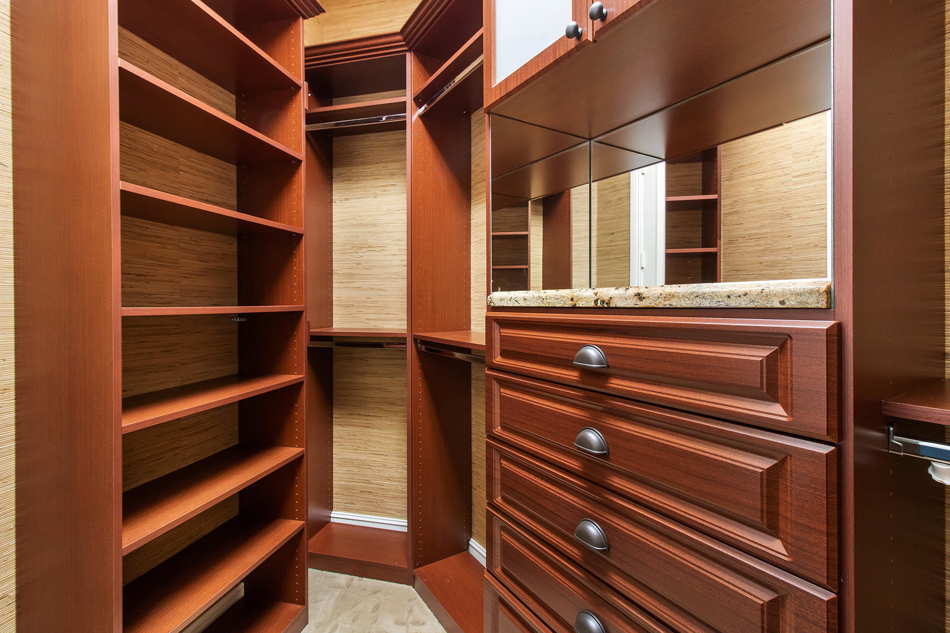 17895 Cadena Drive Boca Raton, FL 33496 - Photo 23 of 64 a view of walk in closet with empty racks