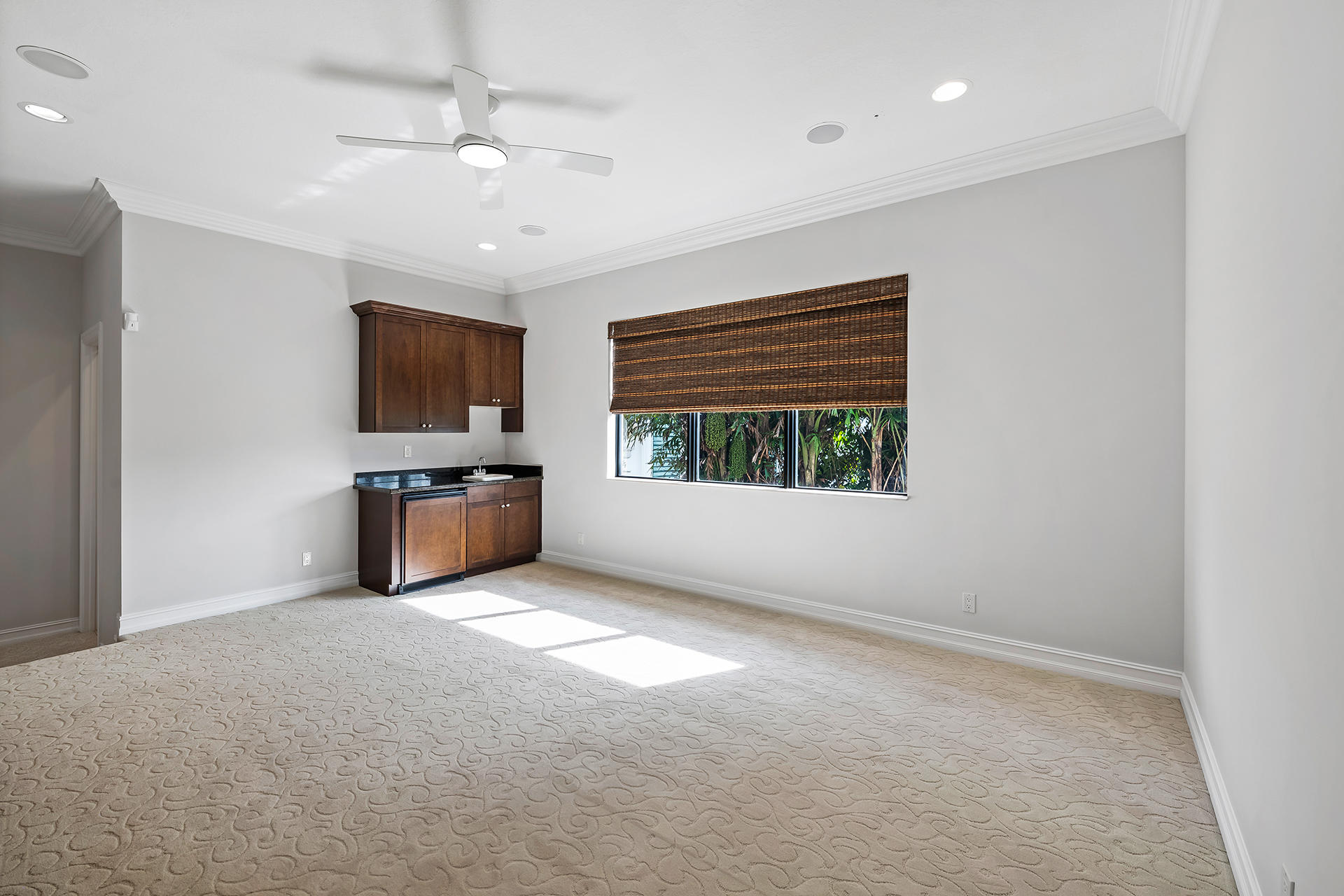 17895 Cadena Drive Boca Raton, FL 33496 - Photo 47 of 64 a view of kitchen with microwave cabinets and window
