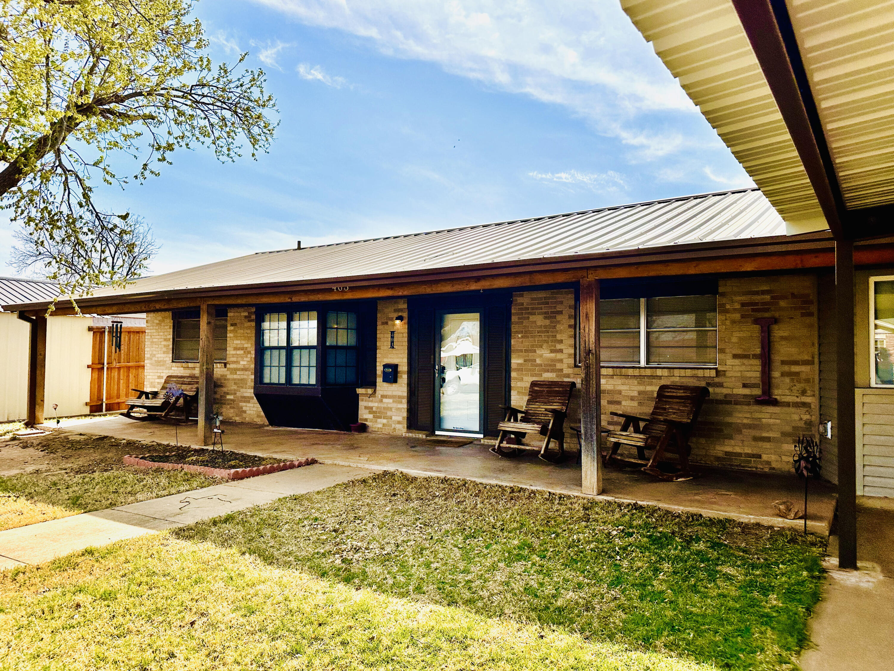 403 Osage Avenue Post, TX 79356 - Photo 3 of 31 a view of a house with swimming pool and sitting area