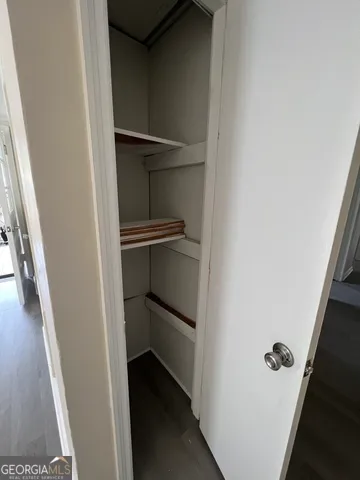 a view of closet
