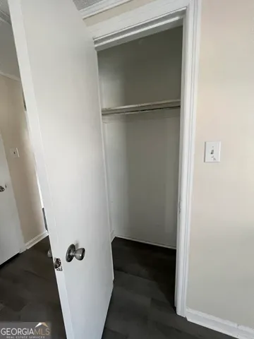 a view of closet