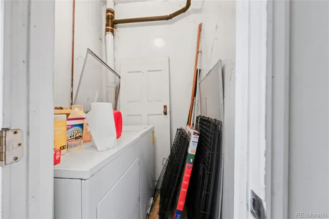 a utility room with a lot of stuff