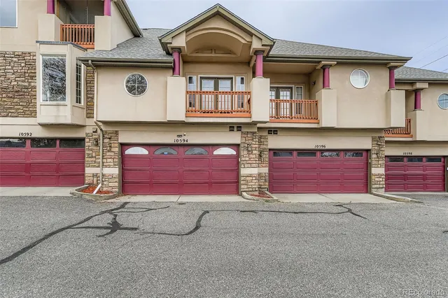 a front view of house