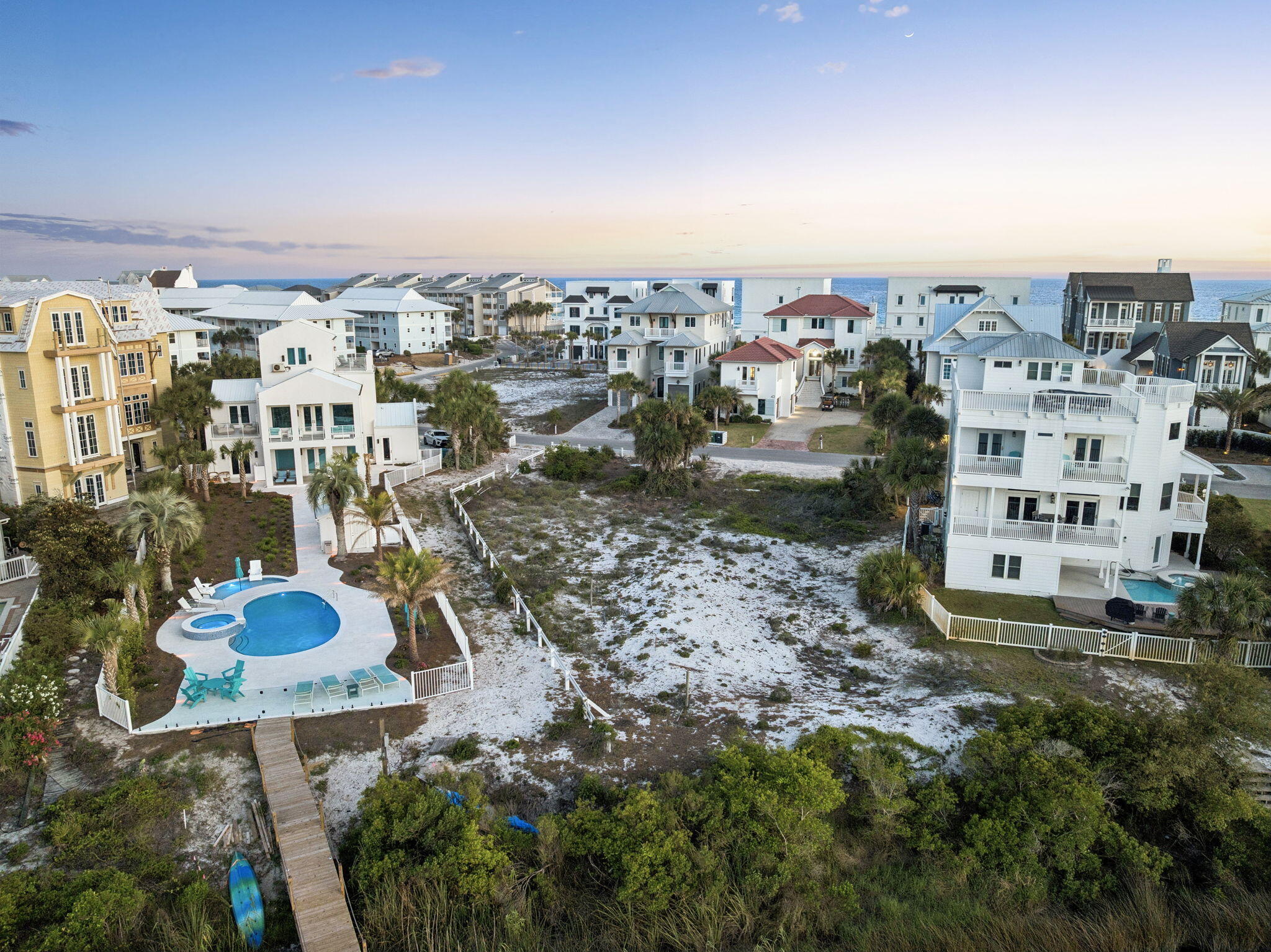 Lot 5 San Roy Road Santa Rosa Beach, FL 32459 - Photo 2 of 14 an aerial view of multiple house