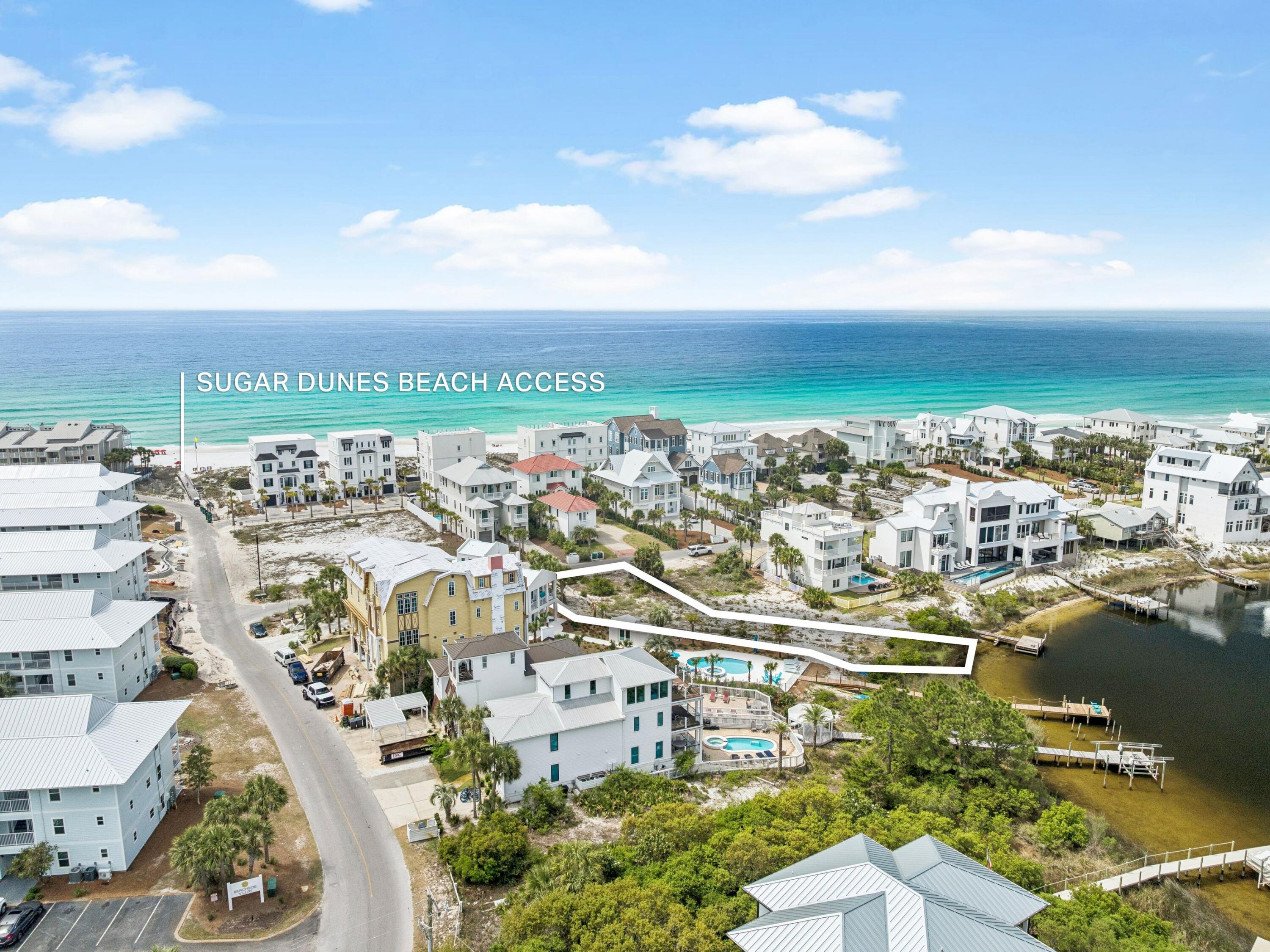 Lot 5 San Roy Road Santa Rosa Beach, FL 32459 - Photo 6 of 14 an aerial view of residential building with outdoor space