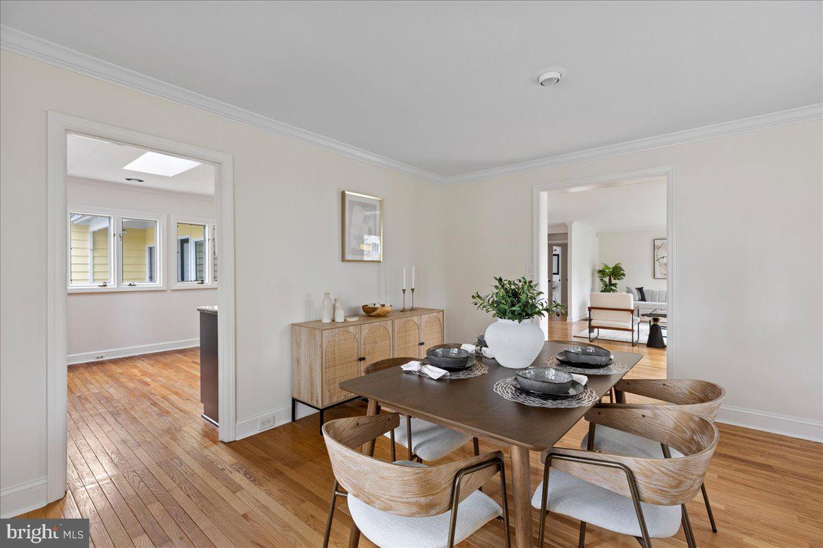 237 Elm Road Princeton, NJ 08540 - Photo 6 of 26 a view of a dining room with furniture and wooden floor