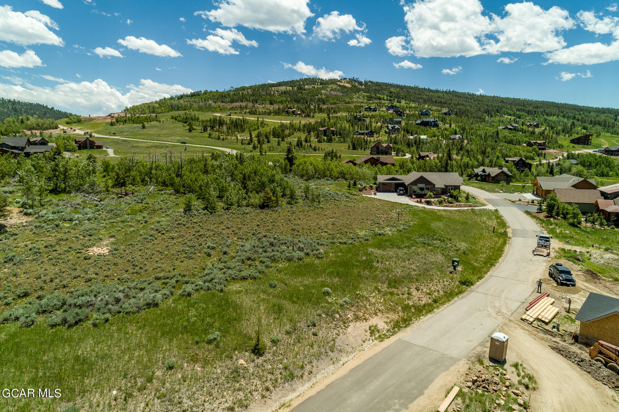 502 Upper Ranch View Drive Granby, CO 80446 - Photo 14 of 40 a view of a garden with an ocean