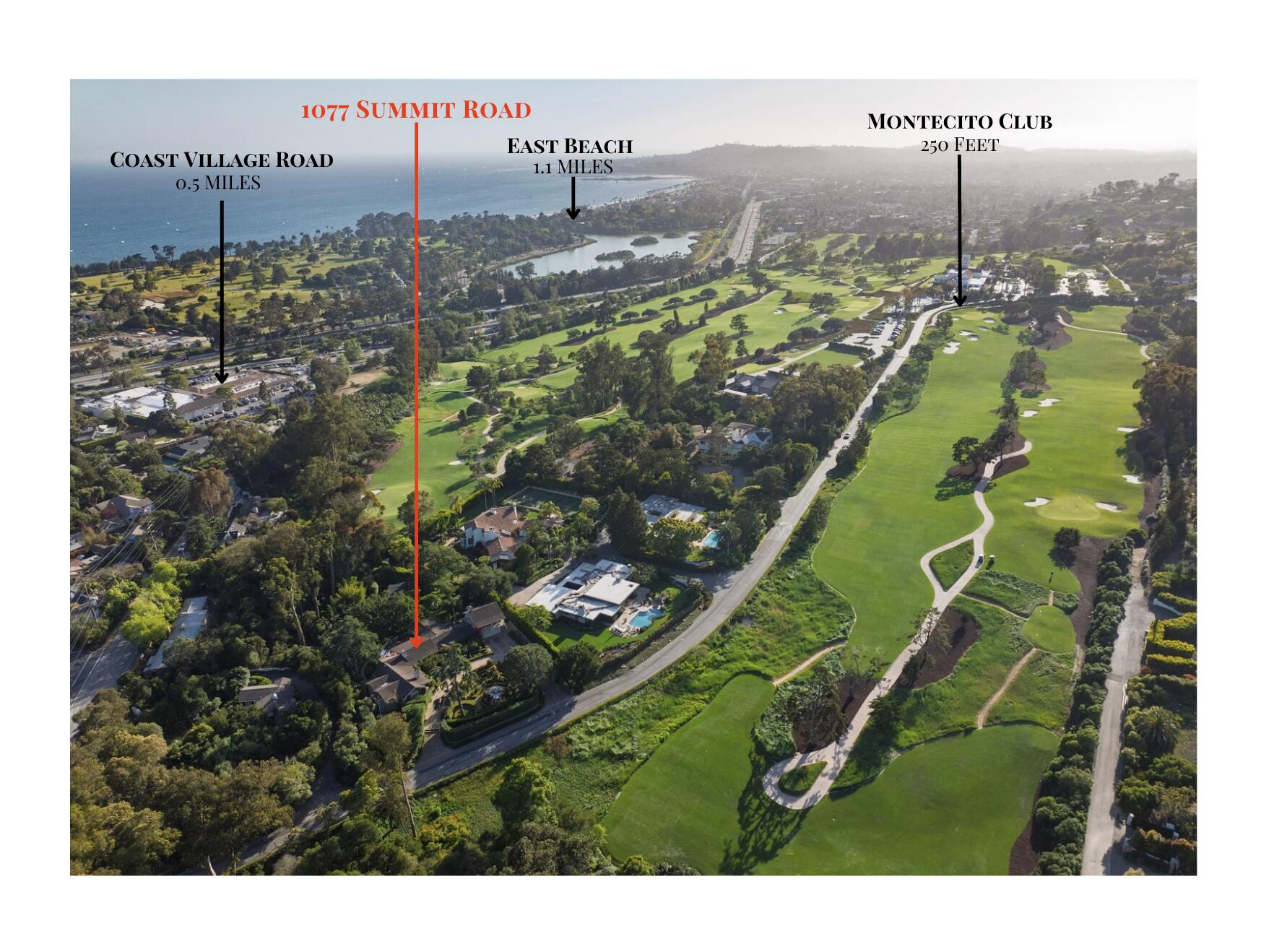 1077 Summit Road Santa Barbara, CA 93108 - Photo 27 of 28 Prime Montecito Location