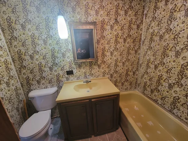 a view of wooden floor