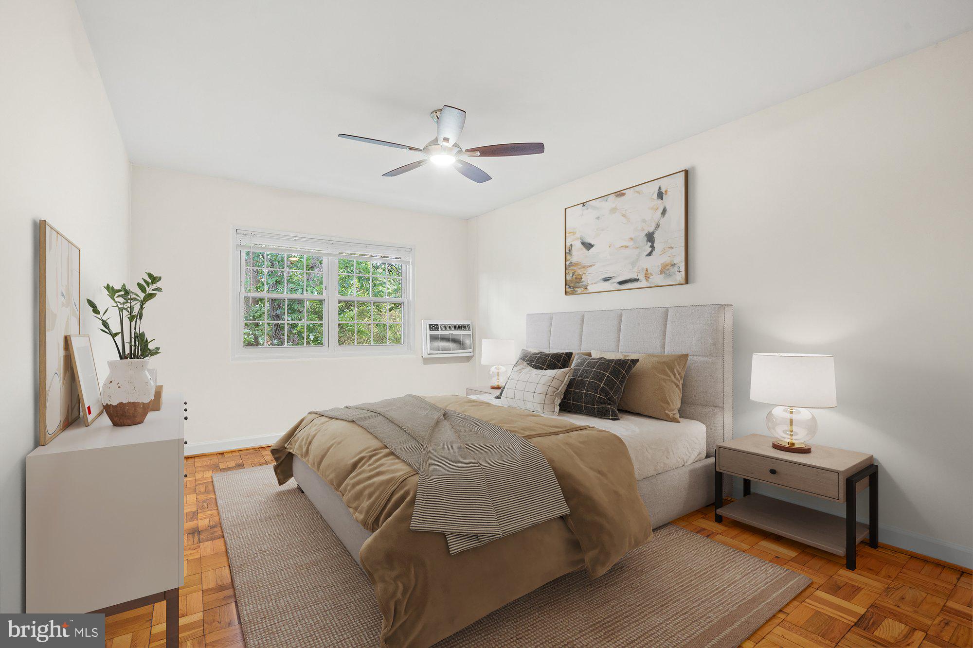 3304 Gunston Road Alexandria, VA 22302 - Photo 13 of 28 a bedroom with a bed and a window