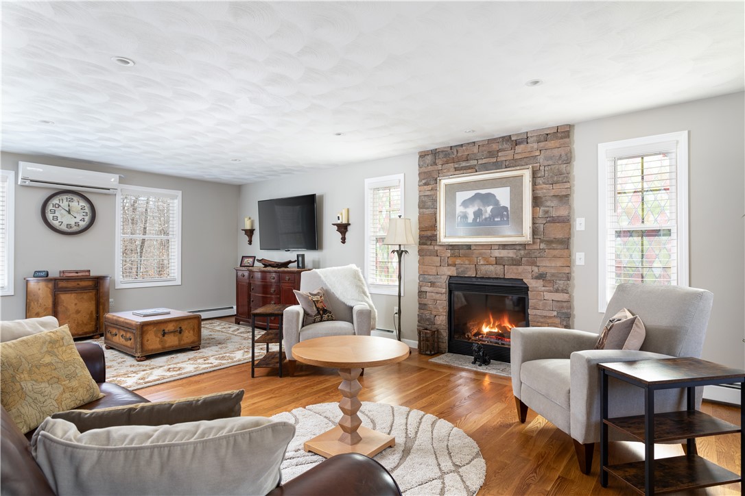 892 Brayton Road Tiverton, RI 02878 - Photo 8 of 38 Gas fireplace with blower