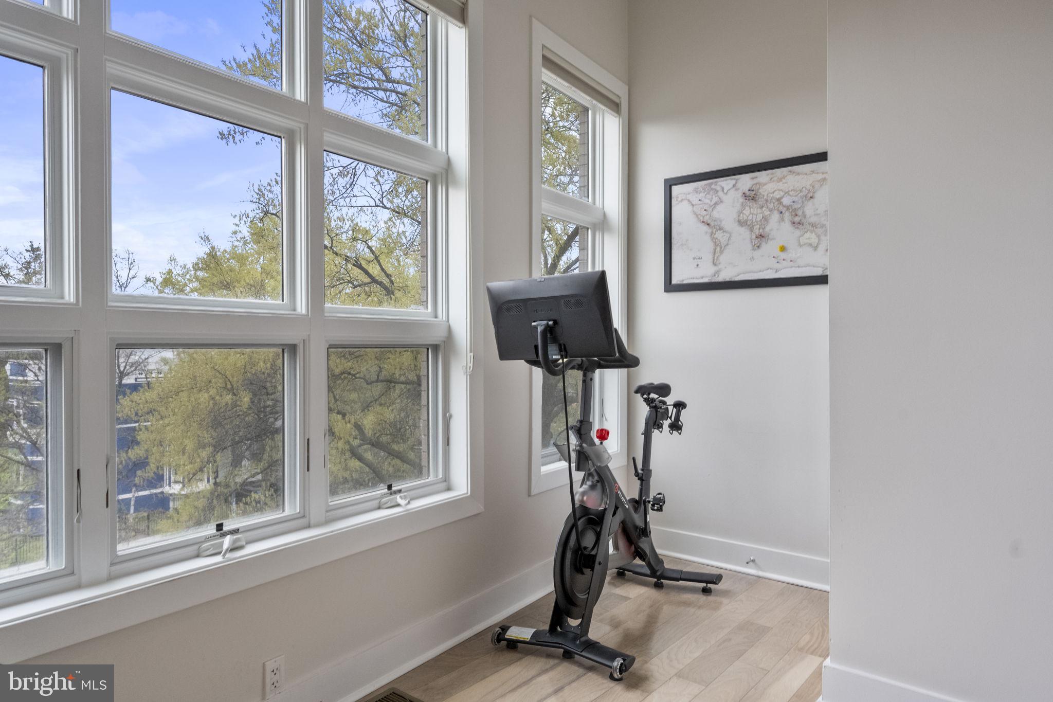 501 Rhode Island Avenue Northwest, Unit 2 Washington, DC 20001 - Photo 18 of 21 a view of a room with gym equipment