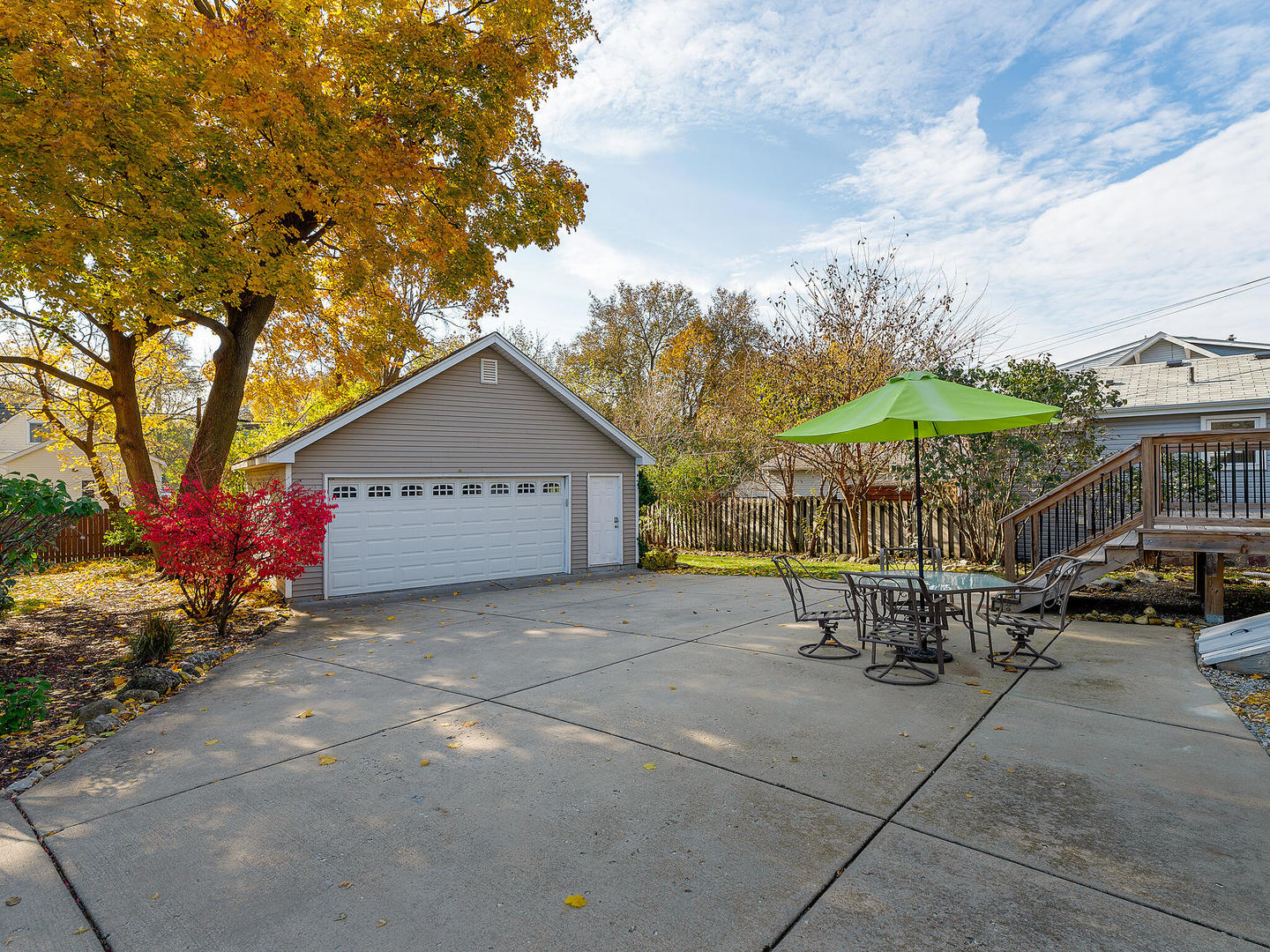 408 Crescent Street Wheaton, IL 60187 - Photo 23 of 36 a view of a house with backyard and sitting area