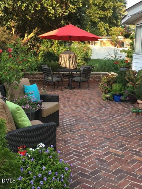 211 Barnett Avenue Roxboro, NC 27573 - Photo 3 of 5 rear patio