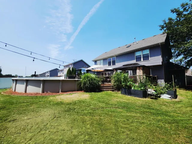 a outdoor space view with a sitting space
