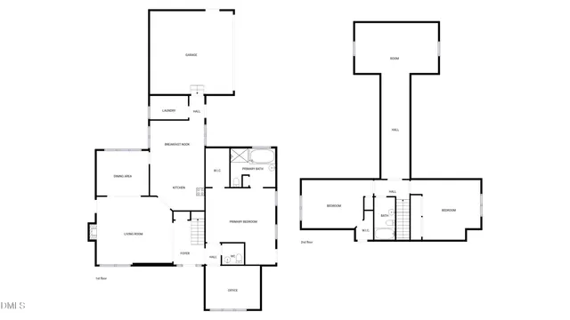 a picture of a floor plan