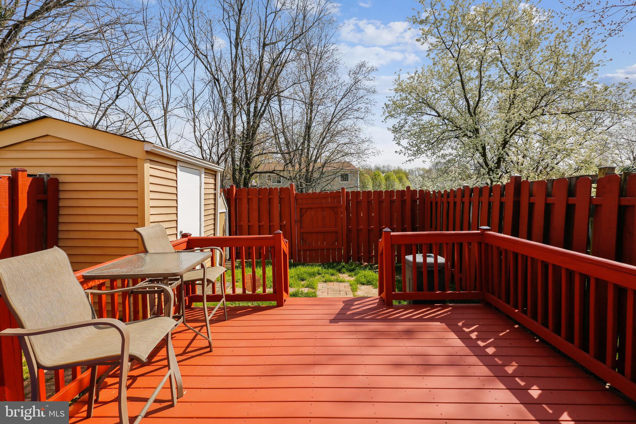14505 Farmcrest Place Silver Spring, MD 20905 - Photo 3 of 20 Patio, newly painted deck