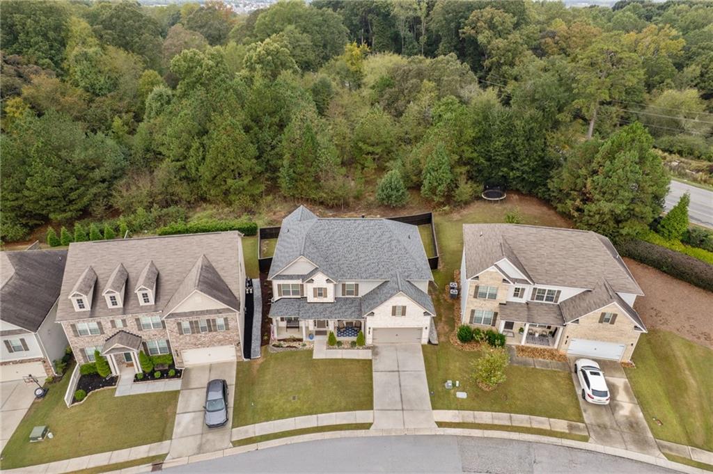 1718 Landon Lane Braselton, GA 30517 - Photo 47 of 52 an aerial view of residential houses with outdoor space and parking