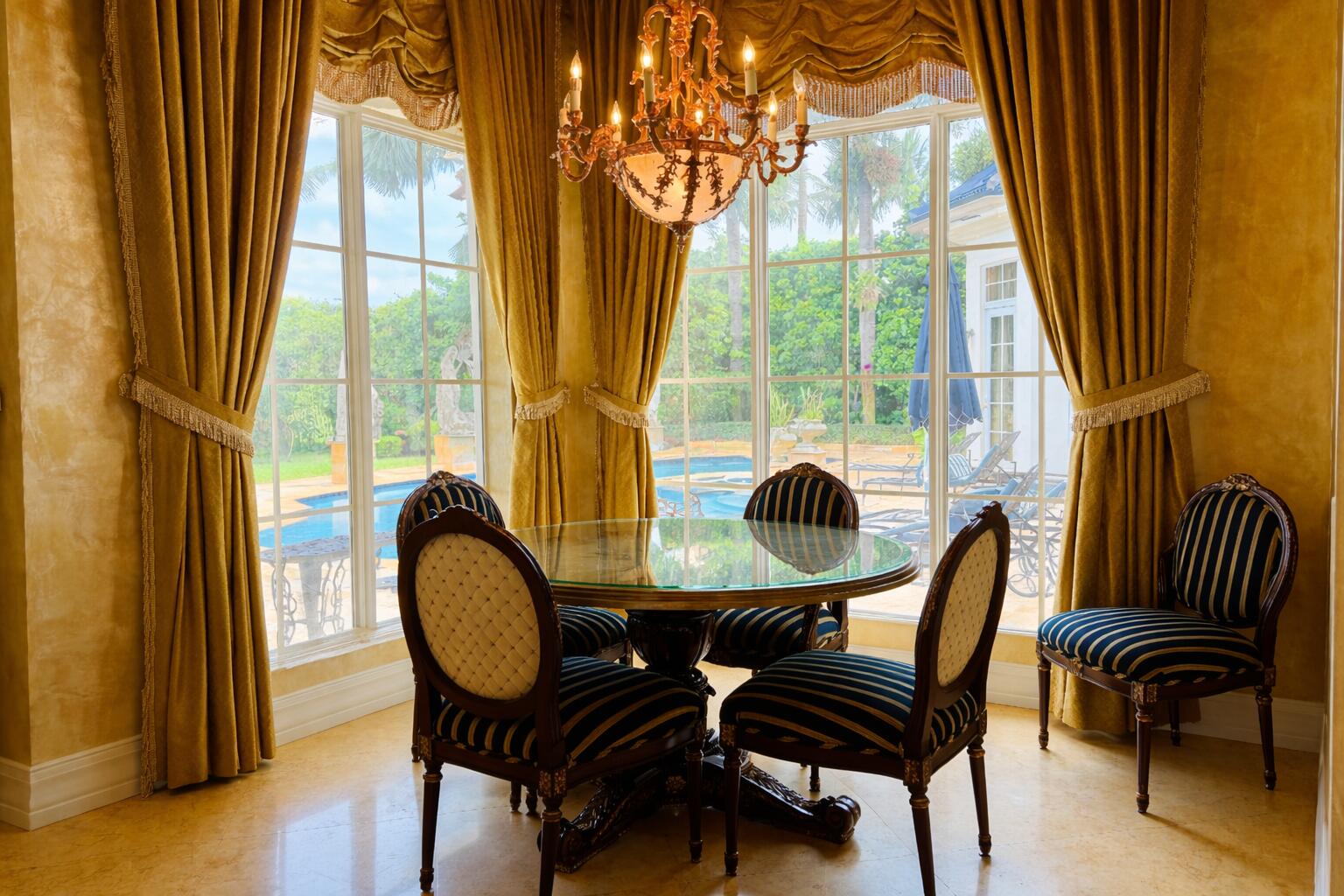 17730 Scarsdale Way Boca Raton, FL 33496 - Photo 13 of 42 a view of a dining room with furniture and a window