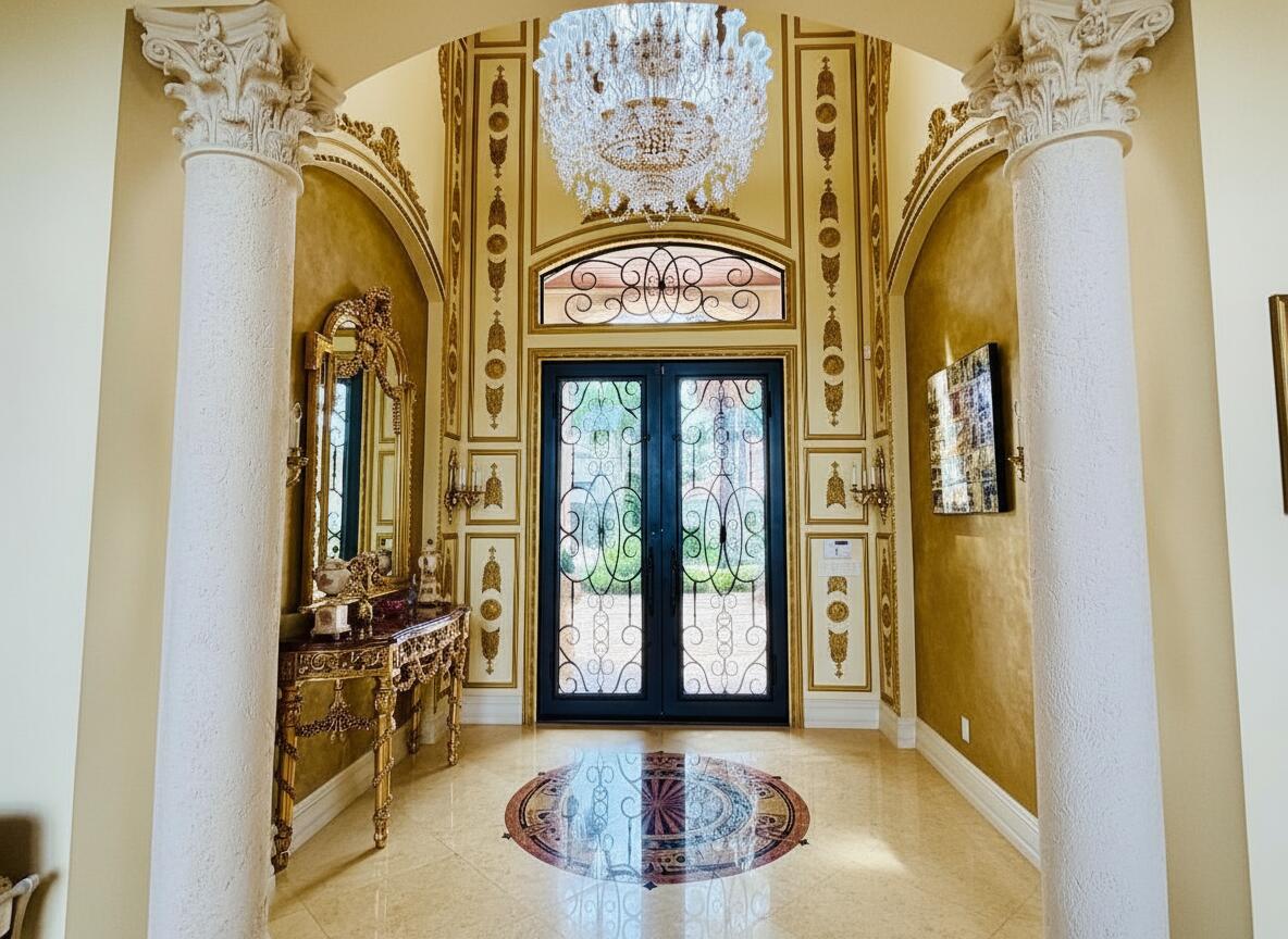 17730 Scarsdale Way Boca Raton, FL 33496 - Photo 6 of 42 a view of a entryway door front of a house