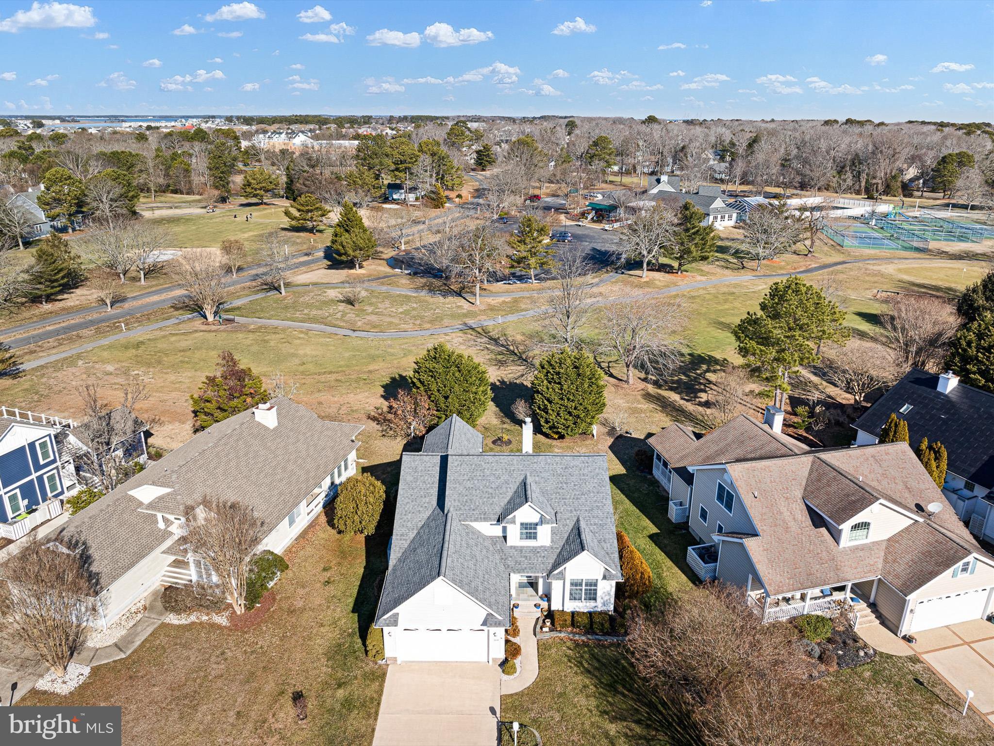 304 Walkabout Road Bethany Beach, DE 19930 - Photo 33 of 62 an aerial view of residential building and ocean