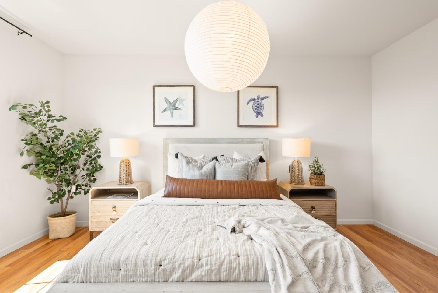 1872 Trento Loop Milpitas, CA 95035 - Photo 13 of 38 a bedroom with a bed and a potted plant