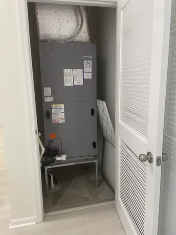 a view of empty room