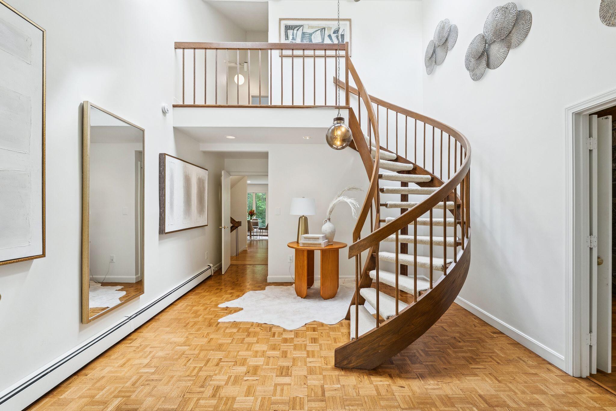 53 Waites Landing Road Falmouth, ME 04105 - Photo 11 of 73 Midcentury Inspired Formal Foyer