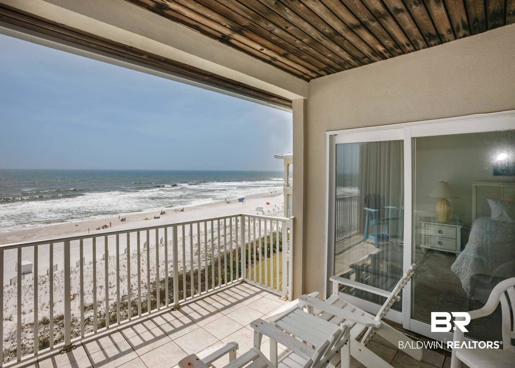 28910 Perdido Beach Boulevard, Unit 4B Orange Beach, AL 36561 - Photo 5 of 48 Balcony featuring a water view and a view of the beach