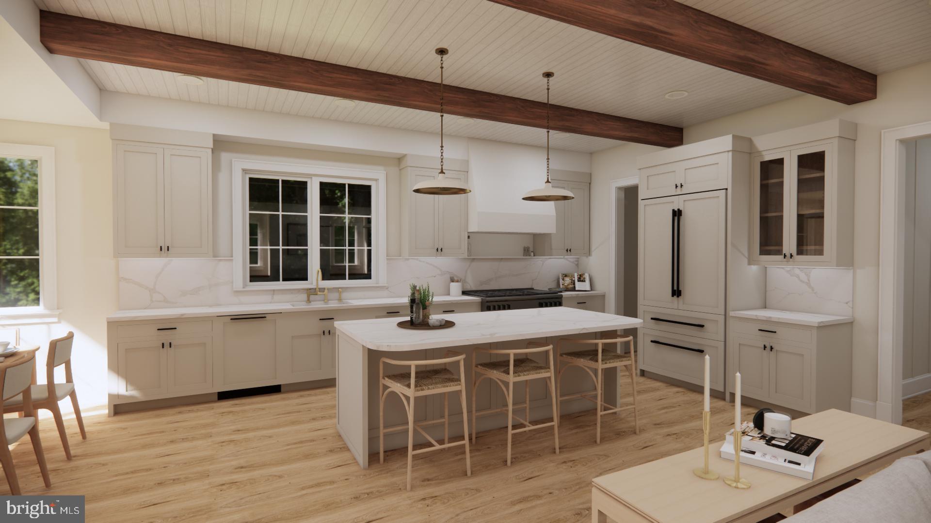 1036 North Daniel Street Arlington, VA 22201 - Photo 3 of 9 a kitchen with stainless steel appliances granite countertop a sink stove and refrigerator