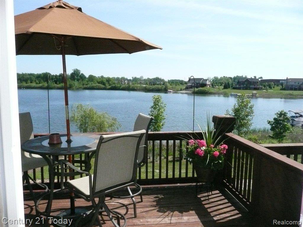 24955 Reeds Pointe Drive, Unit 7 Novi, MI 48374 - Photo 13 of 25 Balcony Lake View
