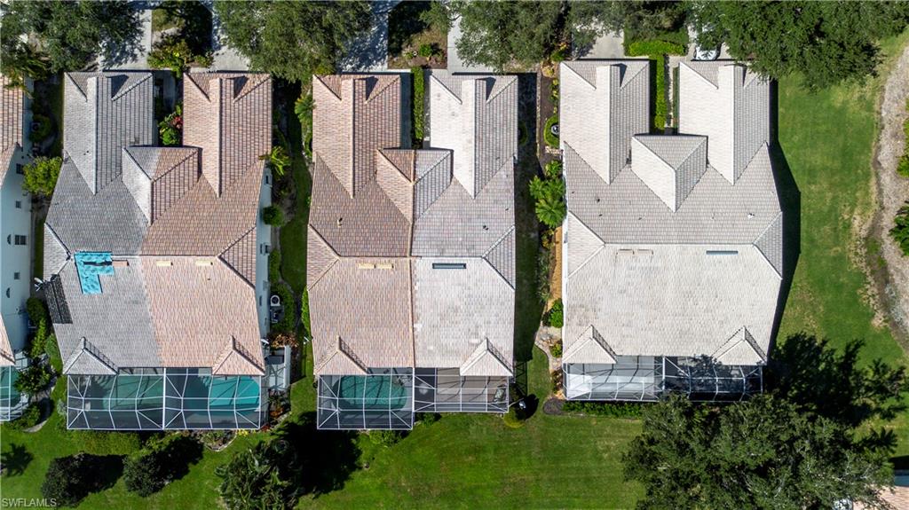 2266 Stacil Circle, Unit 3 Naples, FL 34109 - Photo 48 of 49 Aerial perspective of suburban area