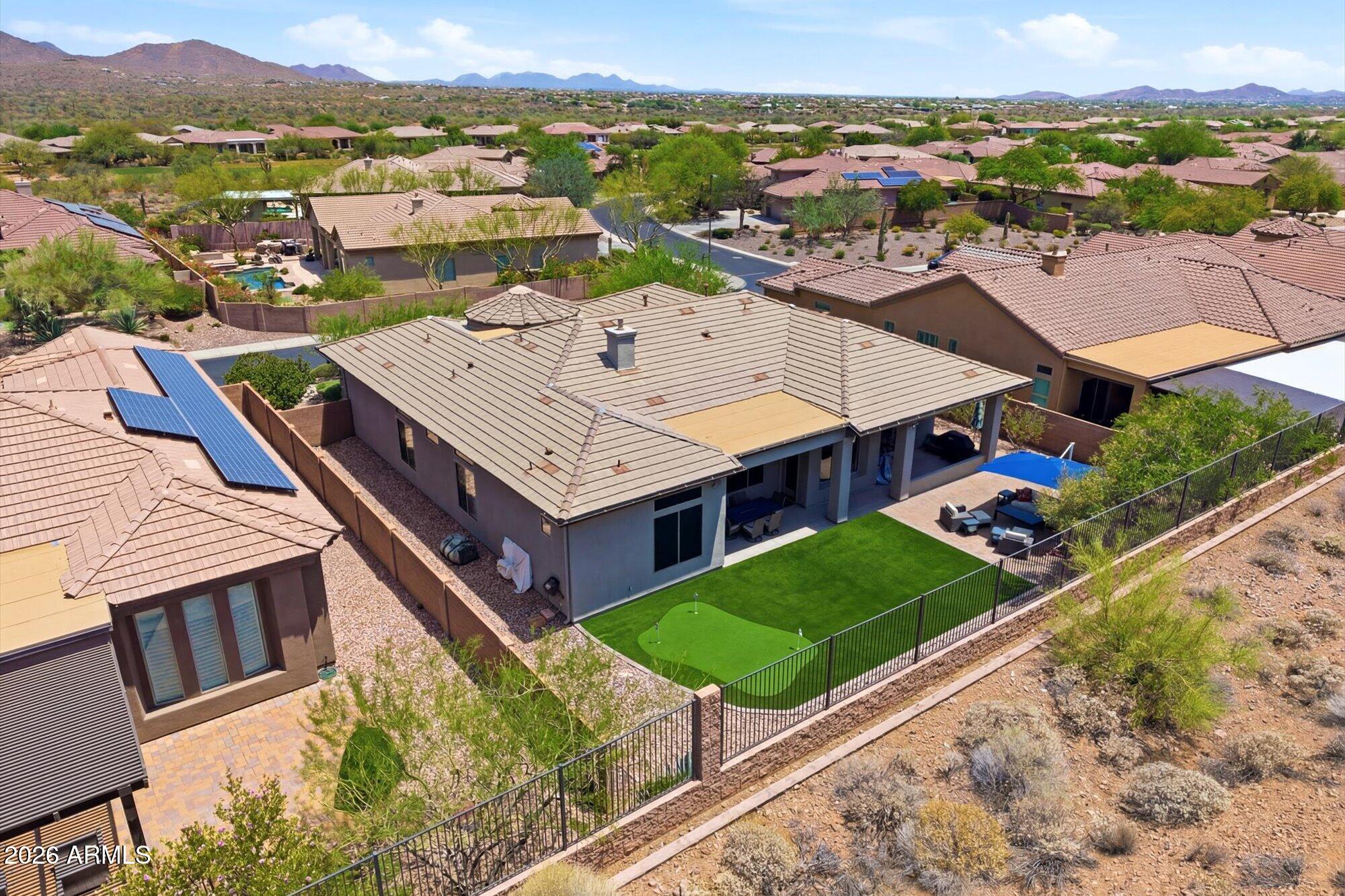 41606 North Anthem Ridge Drive Phoenix, AZ 85086 - Photo 34 of 52 33-Backyard aerial
