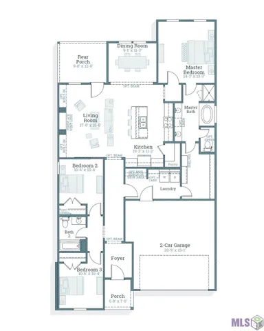 $347,000 | 36262 Belle Parc Avenue, Geismar, LA 70734