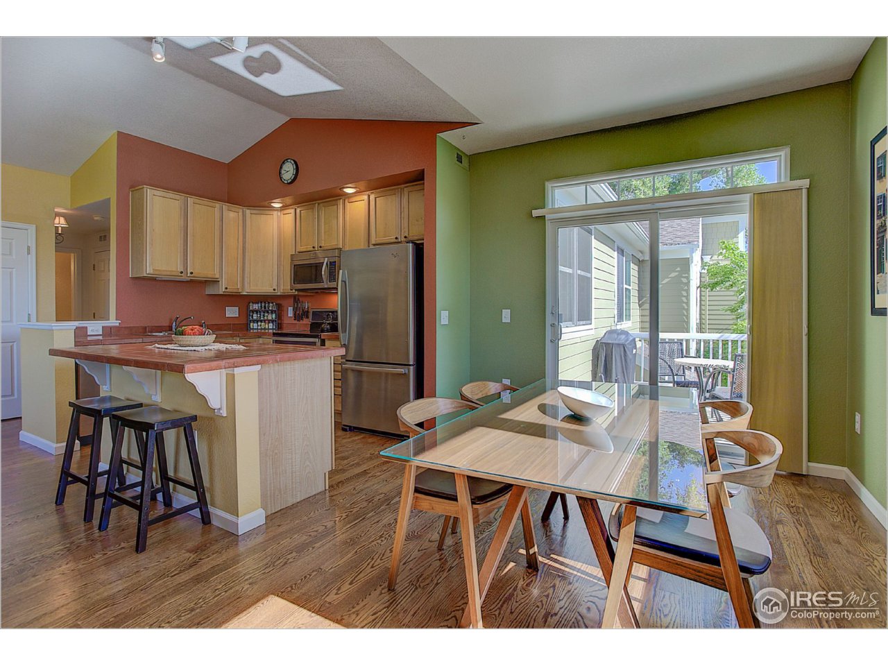 4501 Nelson Road, Unit 2504 Longmont, CO 80503 - Photo 9 of 21 dining area opens to deck