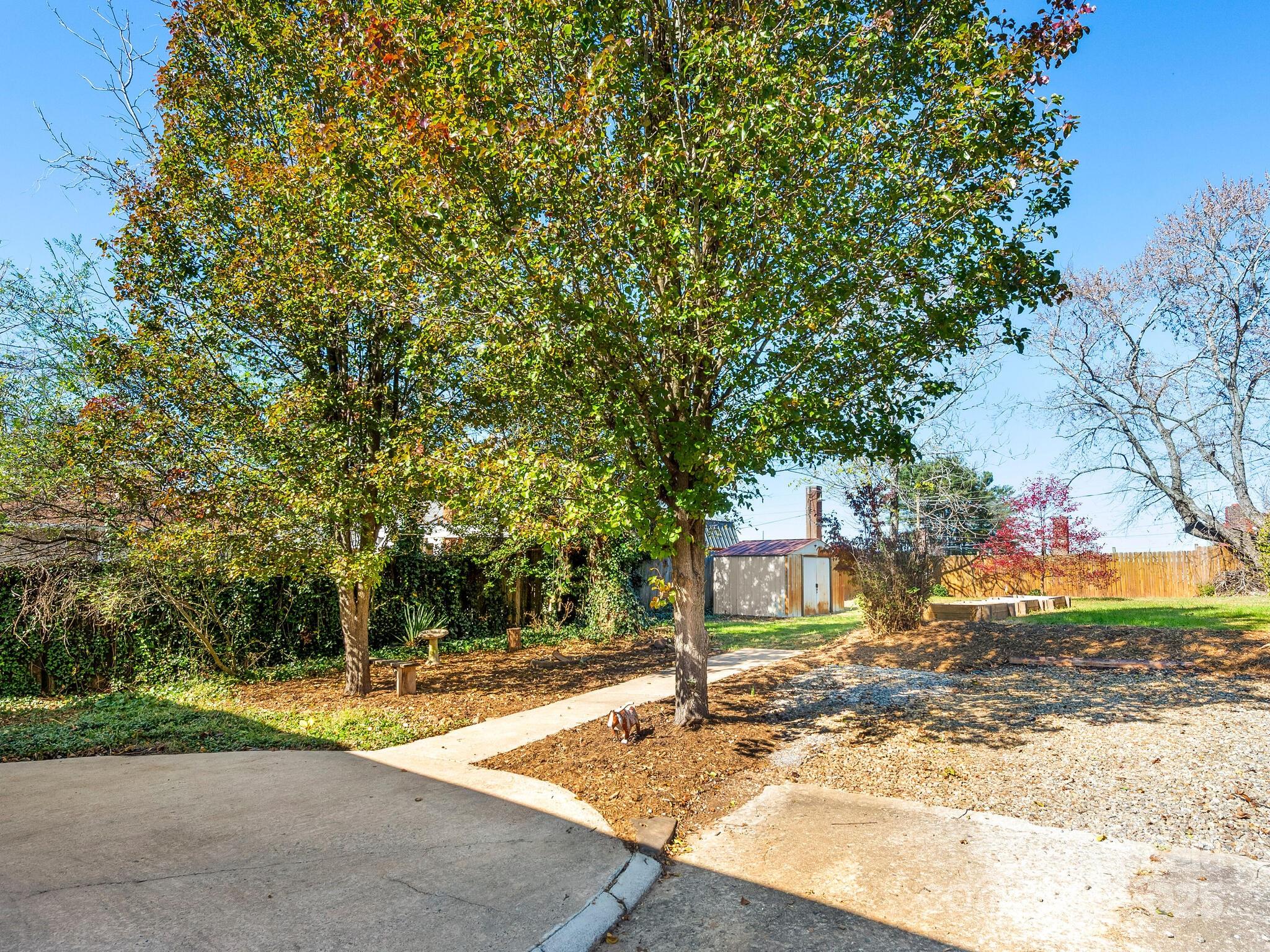 127 Pennsylvania Avenue Asheville, NC 28806 - Photo 39 of 48 a view of a house with basketball court