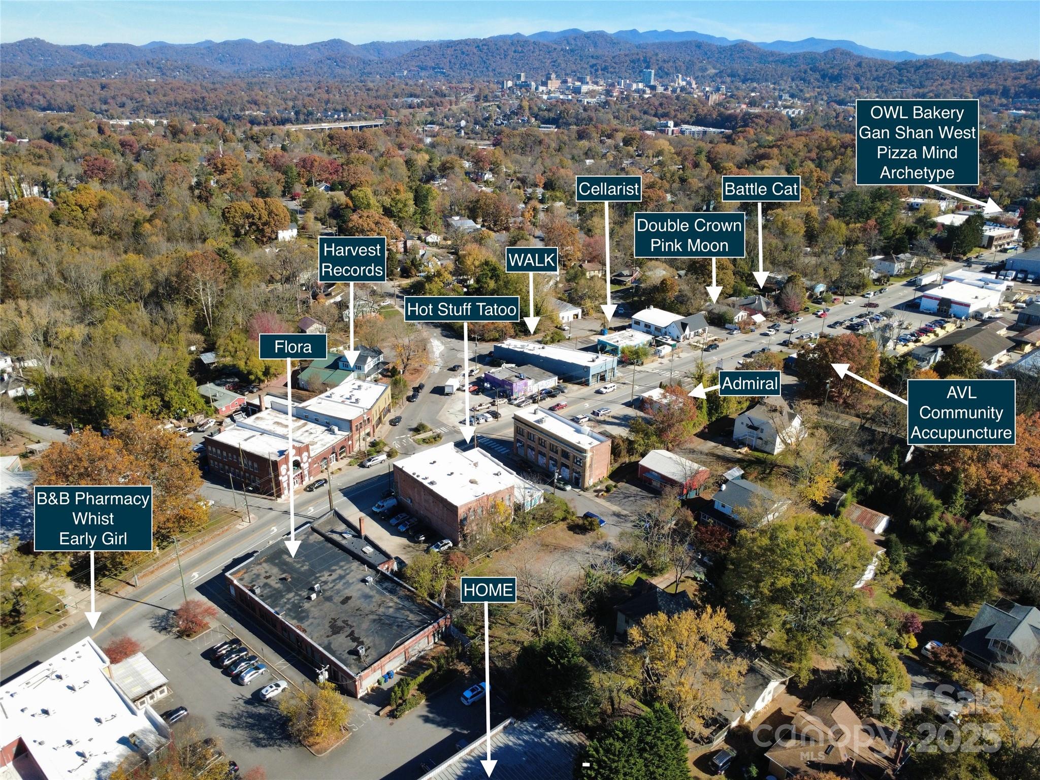 127 Pennsylvania Avenue Asheville, NC 28806 - Photo 46 of 48 an aerial view of multiple house
