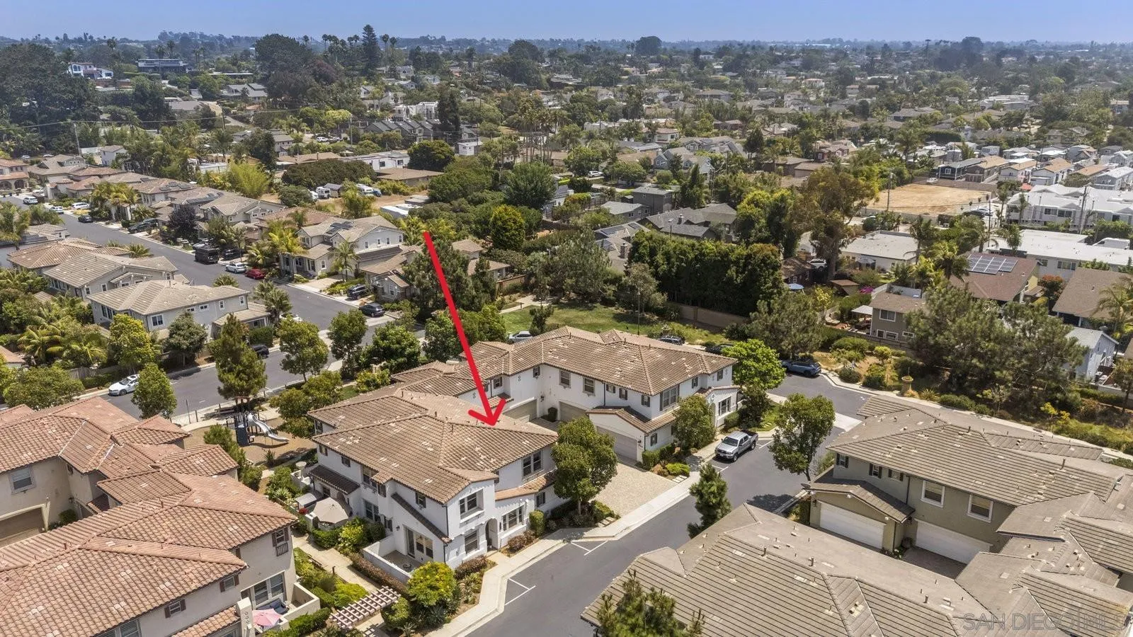 1676 Shorebreak Way Encinitas, CA 92024 - Photo 51 of 61 an aerial view of a city
