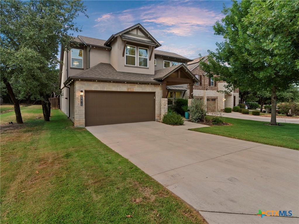 28415 Willis Ranch San Antonio, TX 78260 - Photo 43 of 48 a front view of a house with a yard and trees