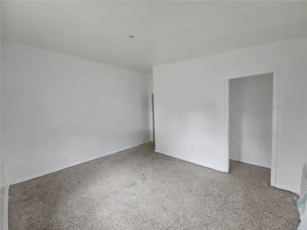 a view of empty room