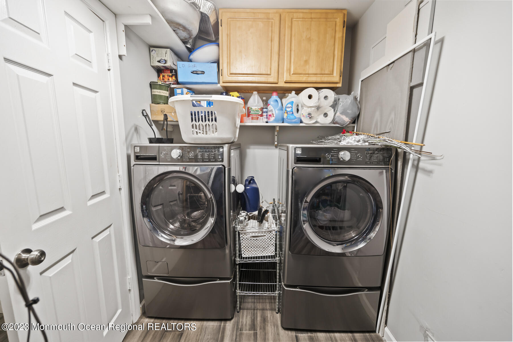 12 Constitution Drive Howell, NJ 07731 - Photo 19 of 39 a utility room with dryer and washer