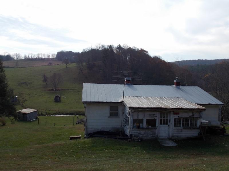 223 Weddle Road Southwest Willis, VA 24380 - Photo 40 of 47 an aerial view of a house with a garden
