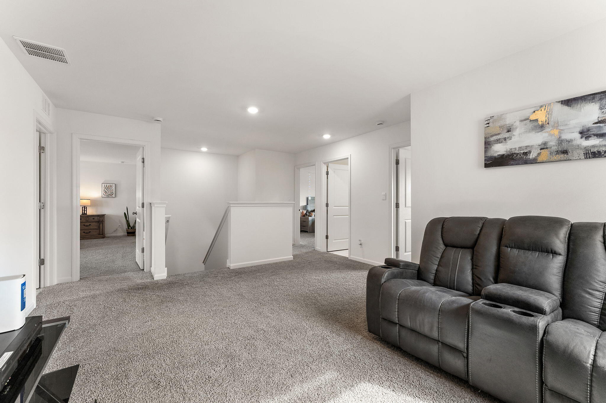 10453 Privet Drive Crown Point, IN 46307 - Photo 19 of 38 a living room with furniture and a view of bathroom