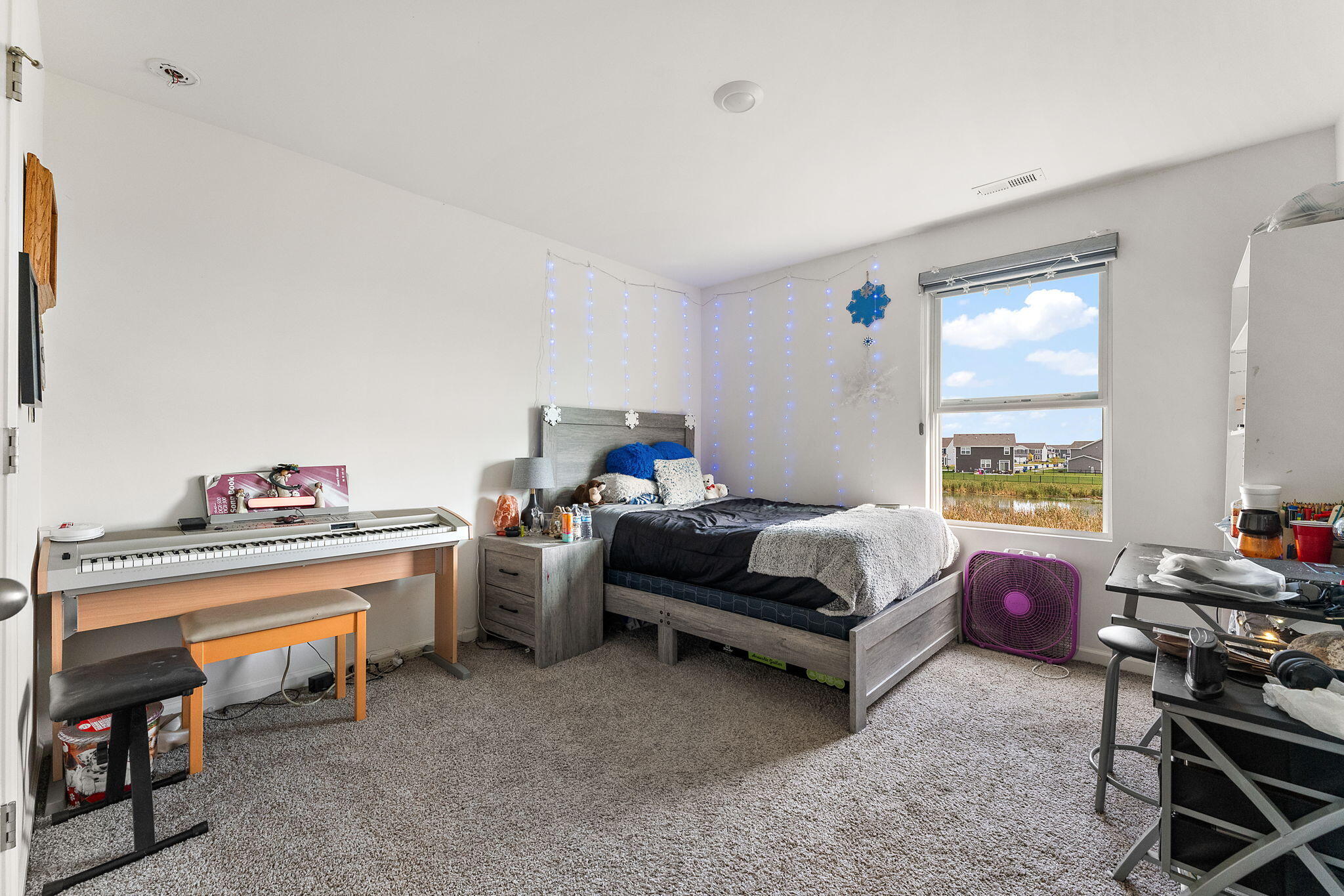 10453 Privet Drive Crown Point, IN 46307 - Photo 26 of 38 a bedroom with furniture and a window