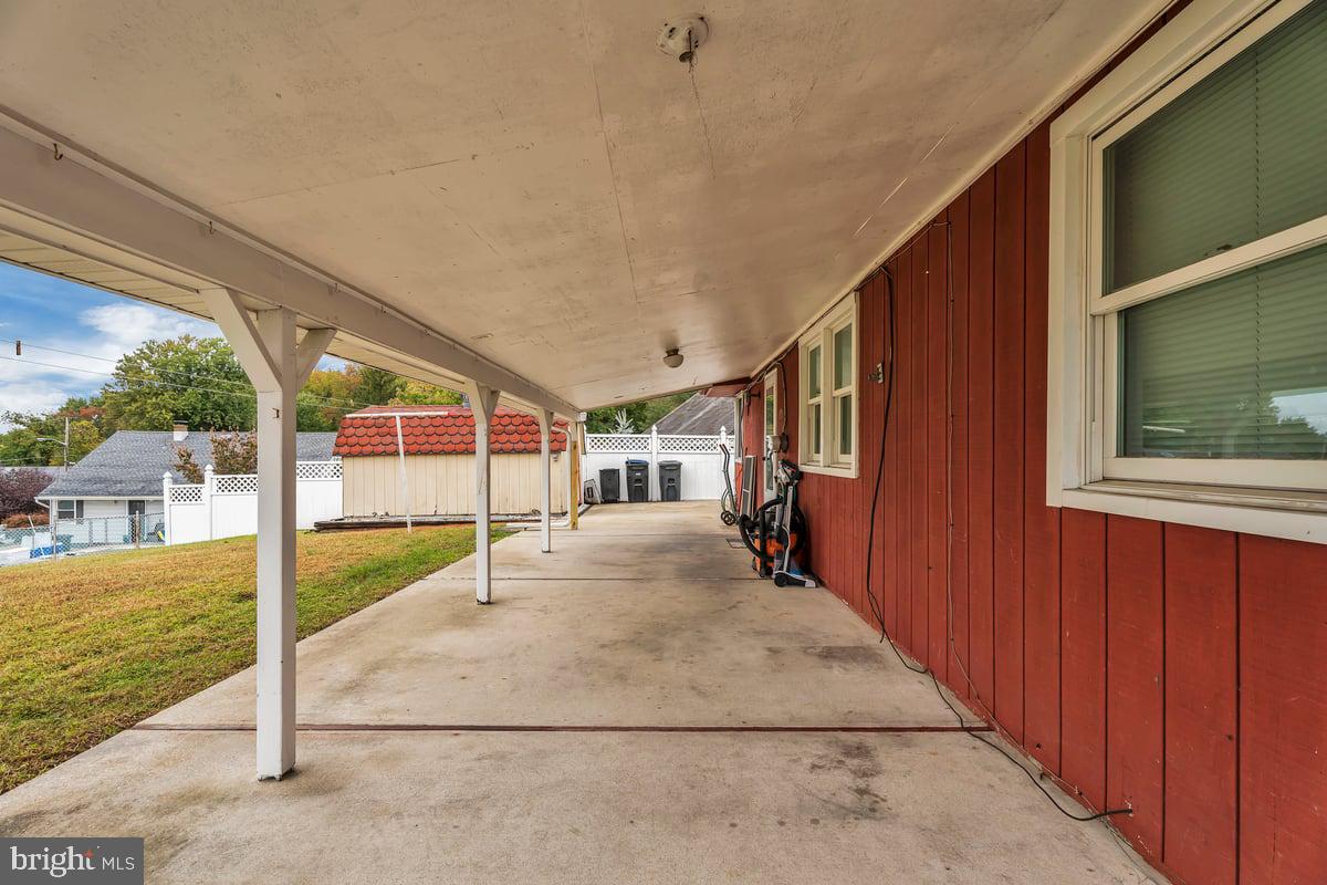 418 Westminster Road Wenonah, NJ 08090 - Photo 24 of 28 a view of an house with backyard and porch