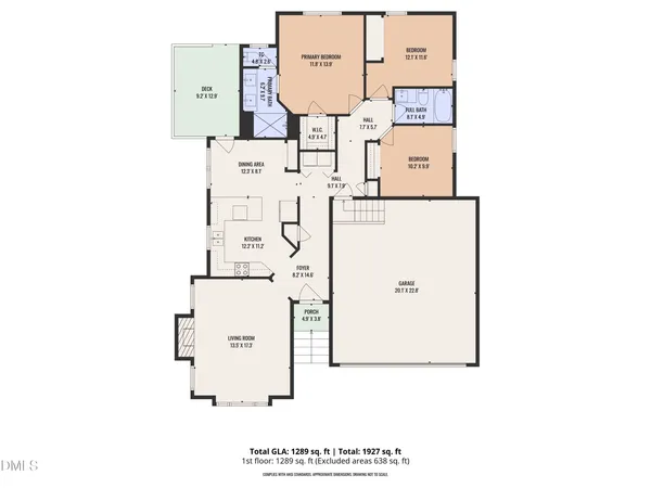 $379,999 | 2528 Laurel Falls Lane, Raleigh, NC 27603